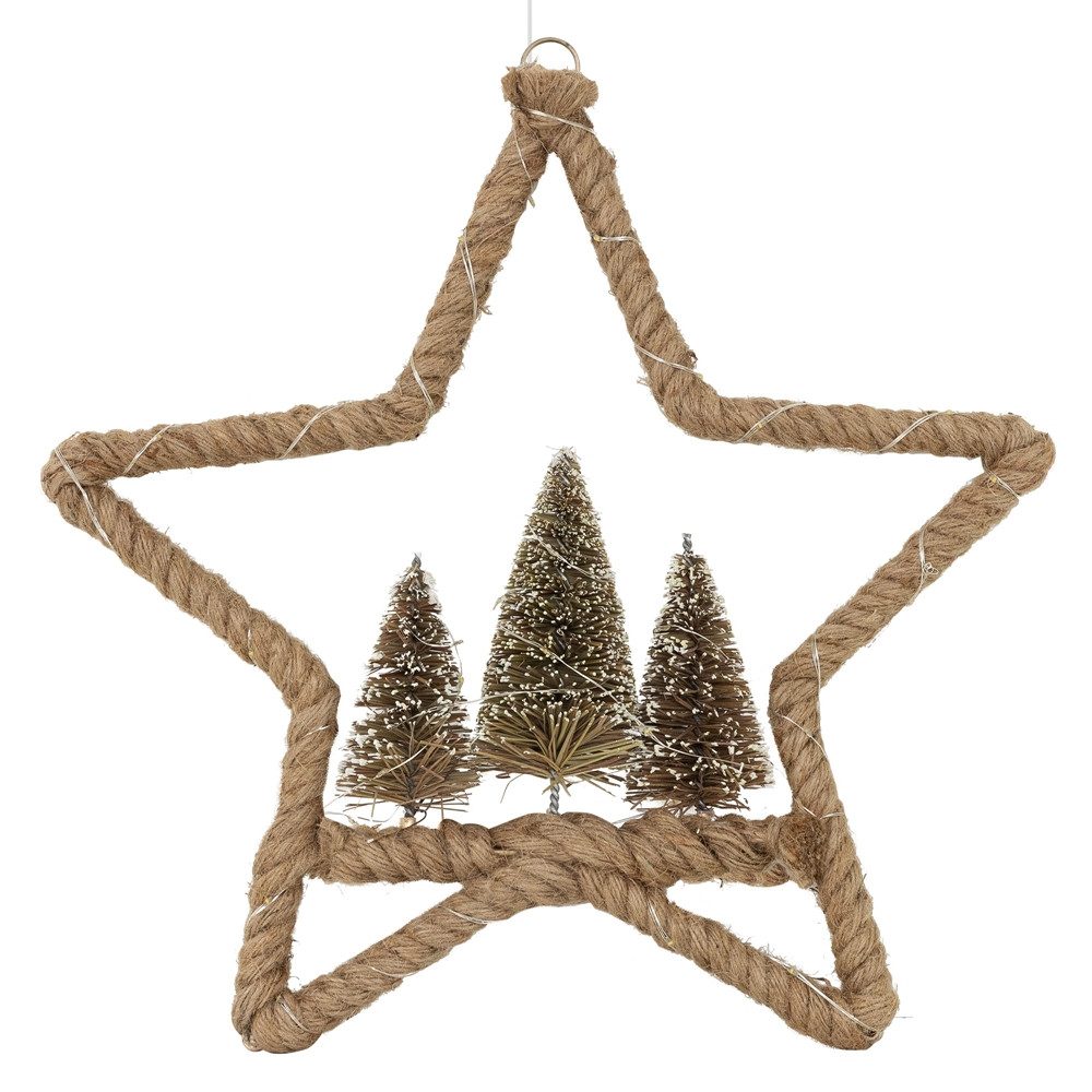 Weihnachtsfigur Wandkranz Hängekranz Weihnachts Kranz Lichterkranz Dekorationskranz