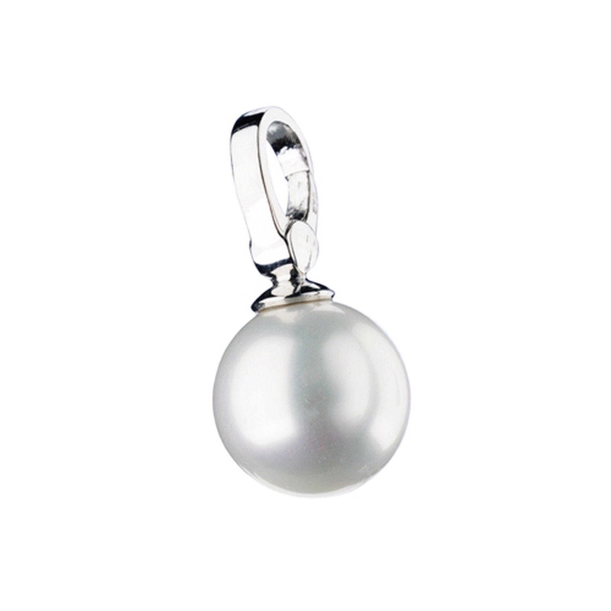 GIORGIO MARTELLO MILANO Charm-Einhänger Muschelkernperle, Silber 925