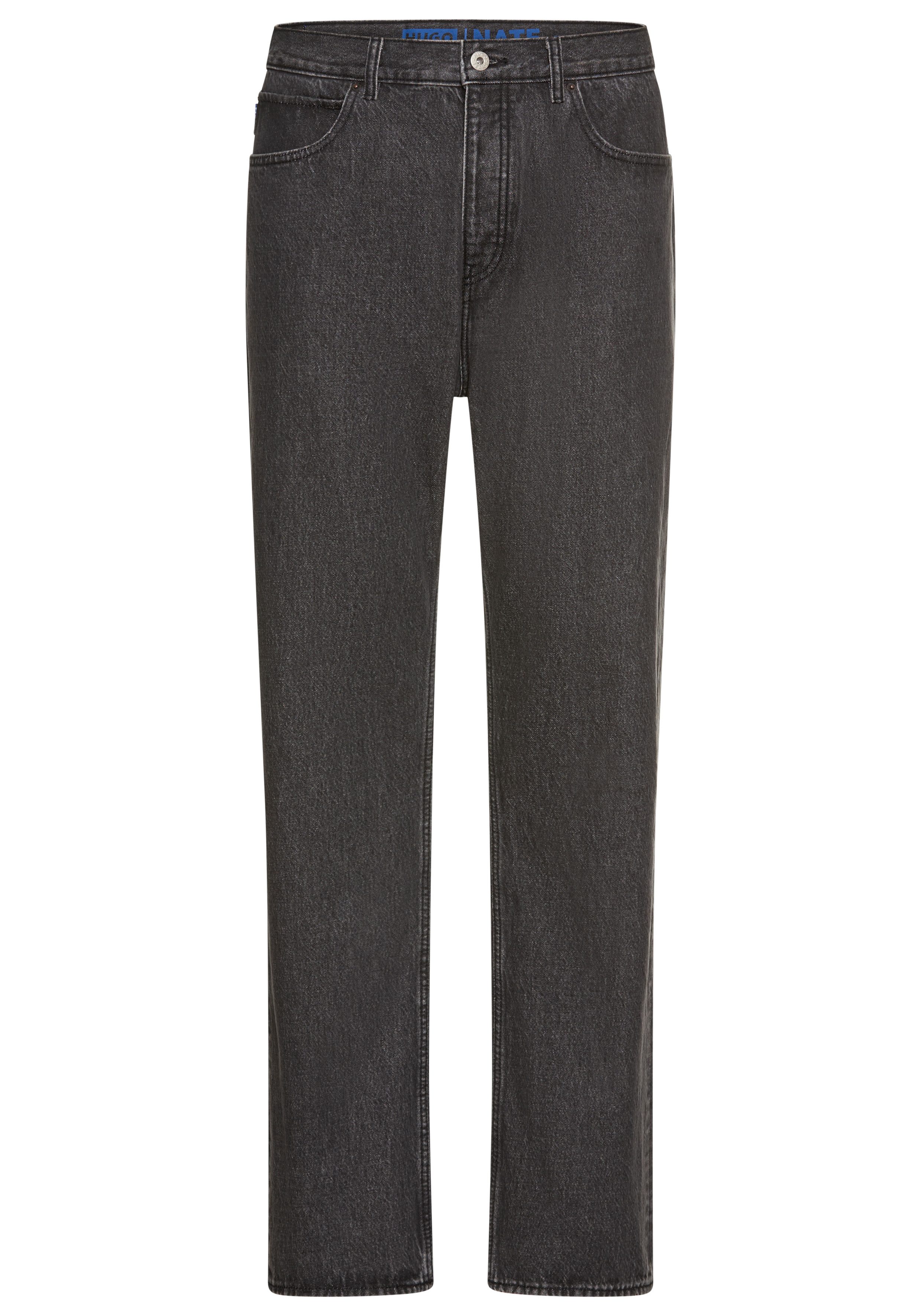 HUGO Blue Loose-fit-Jeans Nate in heller Waschung günstig online kaufen
