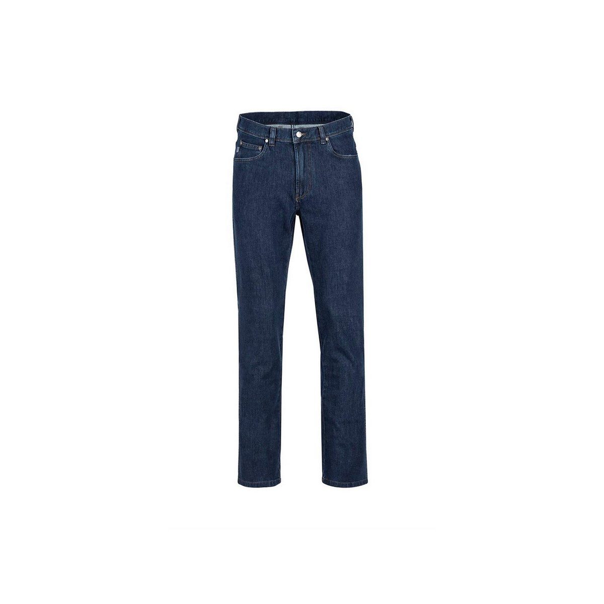 mittel-blau 5-Pocket-Jeans (915) Brühl (1-tlg) Blau