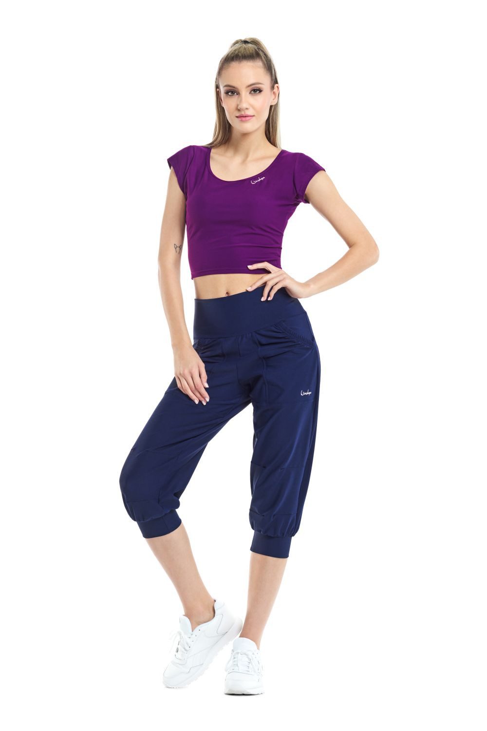 Winshape Crop-Top AET137LS Functional Light and Soft Cropped