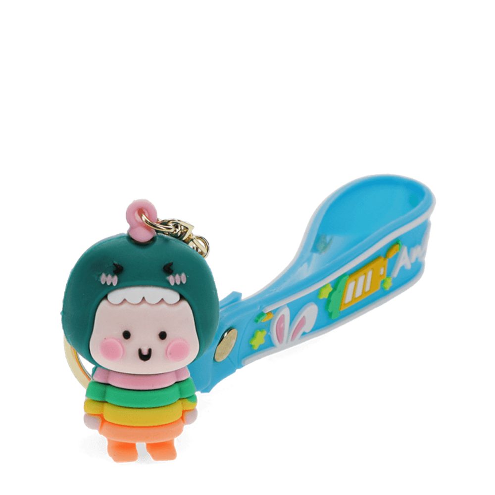 Rex London Schlüsselanhänger Taschenanhänger (Boy / Cat, 1-tlg., Metall, PVC), Schlüsselring ca. Ø 3 cm