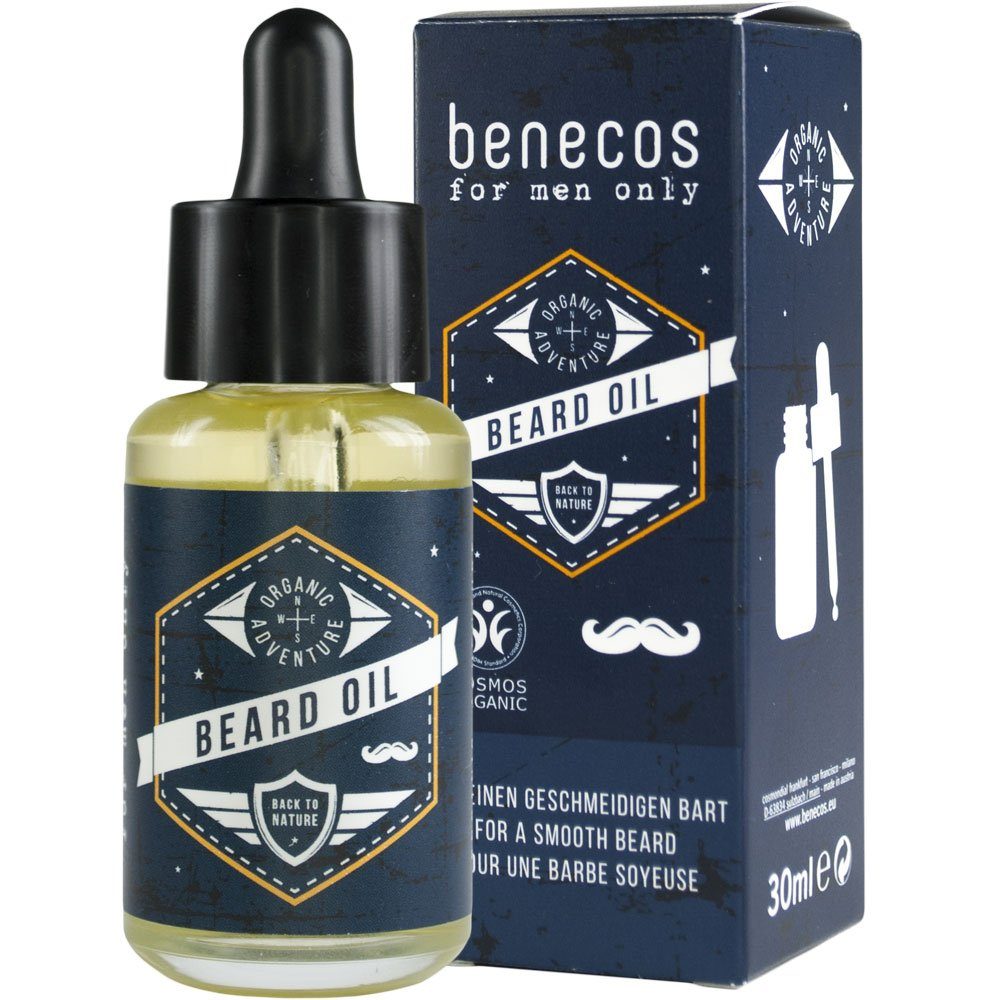 Benecos Körperöl ml Oil, Men Beard 30