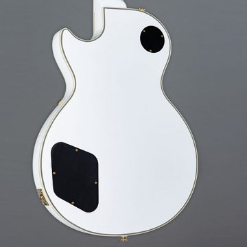 Epiphone E-Gitarre, E-Gitarren, Single Cut Modelle, Les Paul Custom Alpine White - Single Cut E-Gitarre