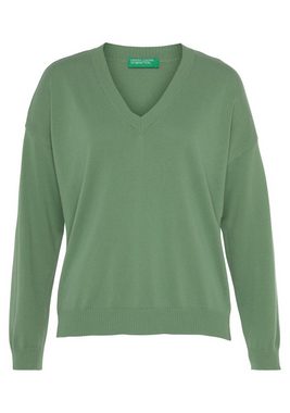 United Colors of Benetton V-Ausschnitt-Pullover