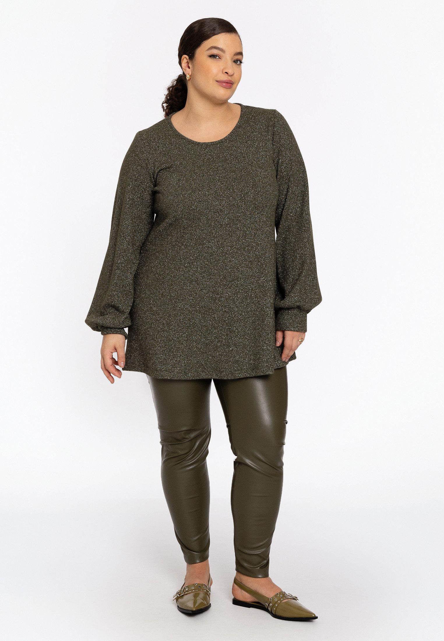 YOEK Tunika Damen Tunika Lockere Passform günstig online kaufen