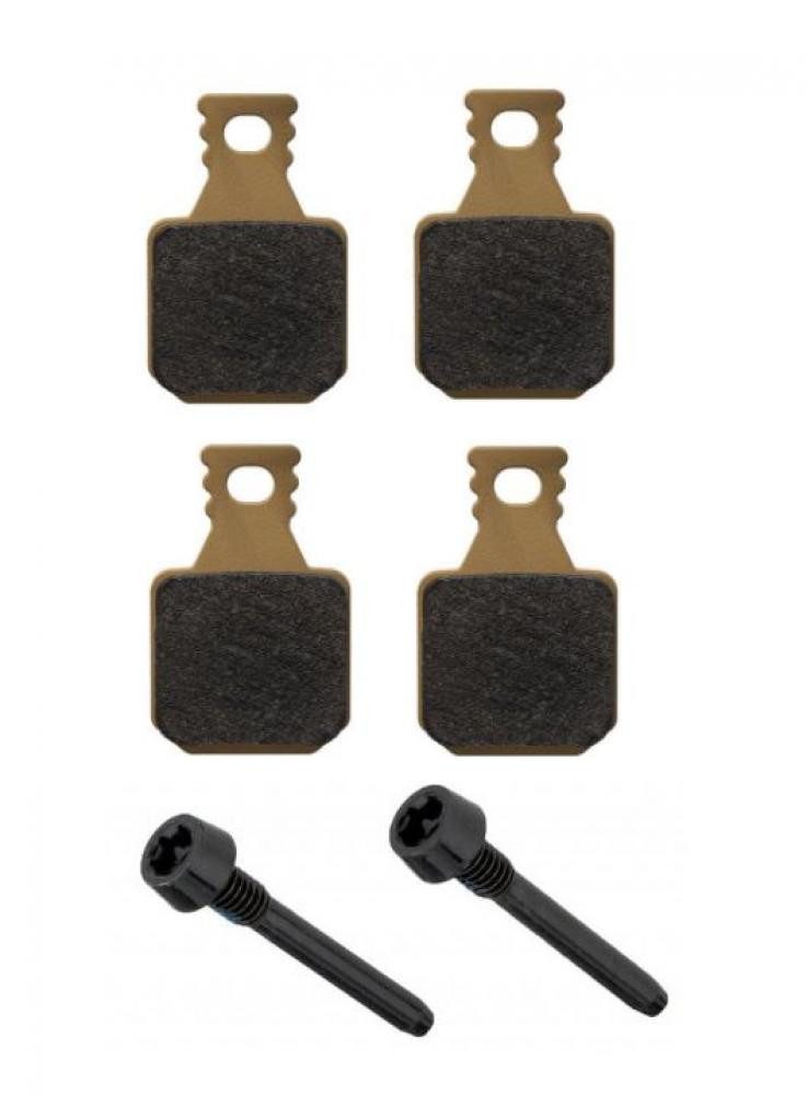 Magura Scheibenbremse Magura Bremsbelag 8.R, Race Gold, mit 2 Belaghalteschrauben, MT-Scheib