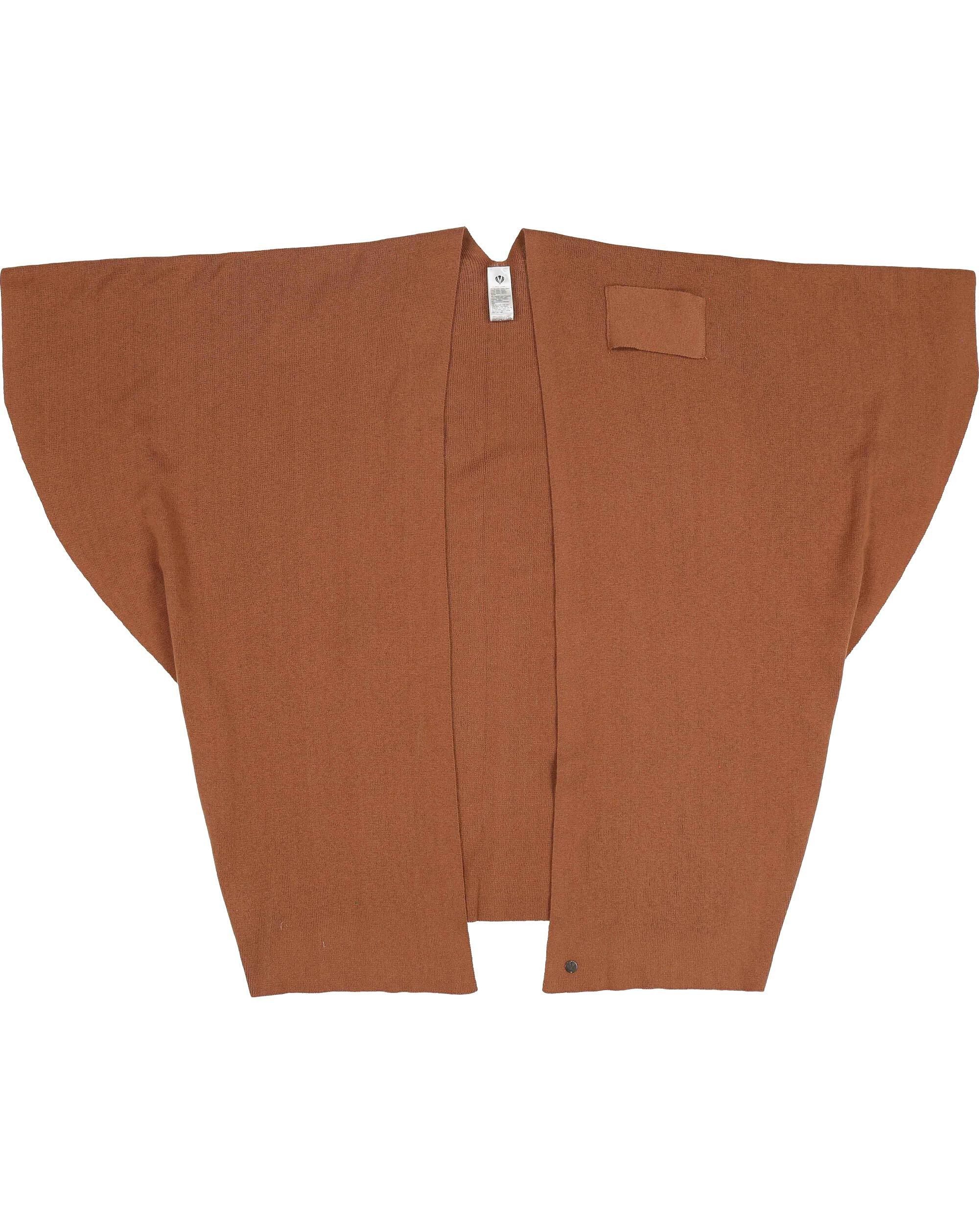 Fraas Poncho Einfarbiger Poncho mit Schlaufe zum Fixieren