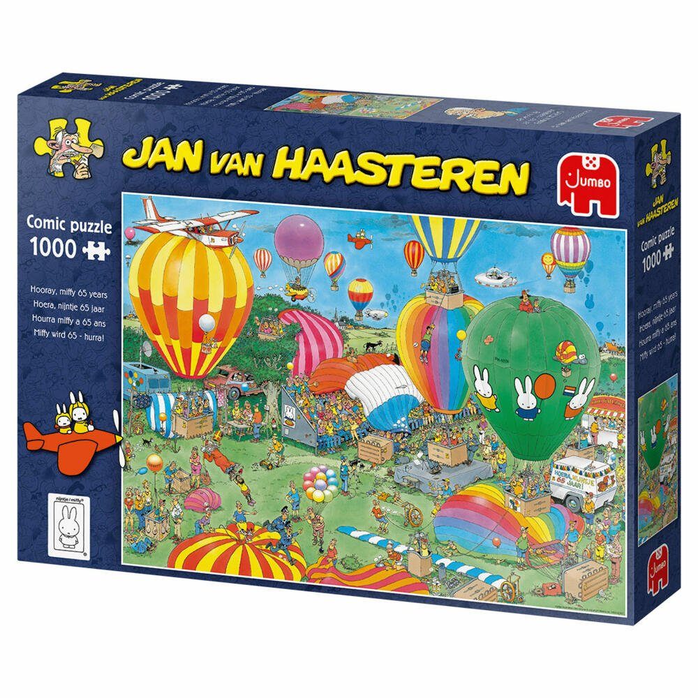 1000 Puzzle Jan Spiele - Haasteren van Puzzleteile Hurra, Jumbo