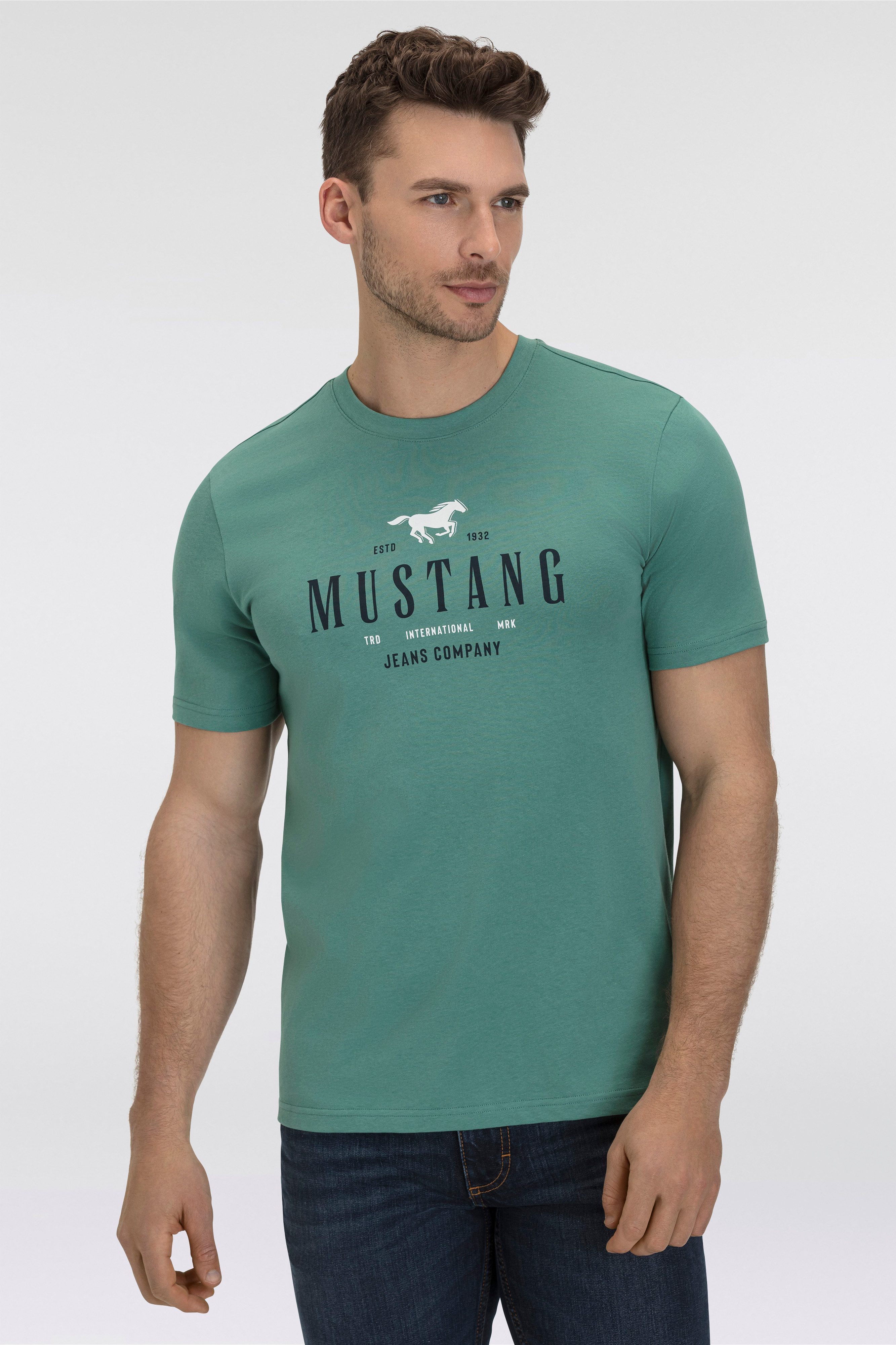 MUSTANG T-Shirt Style Alex C Print