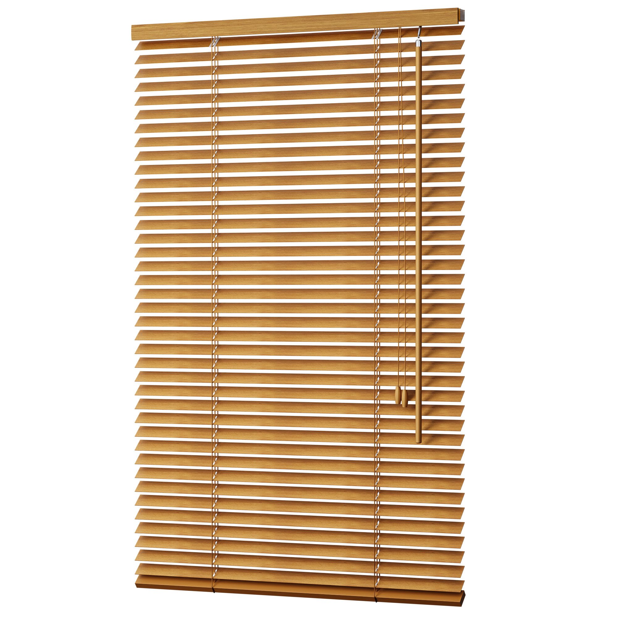 Sekey Jalousie Jalousie Klemmfix ohne Bohren Holzjalousie Holz Rollo Plissee Echtholz, Lamelle 35mm Montage mit Bohren oder ohne Bohren möglich für Fenster