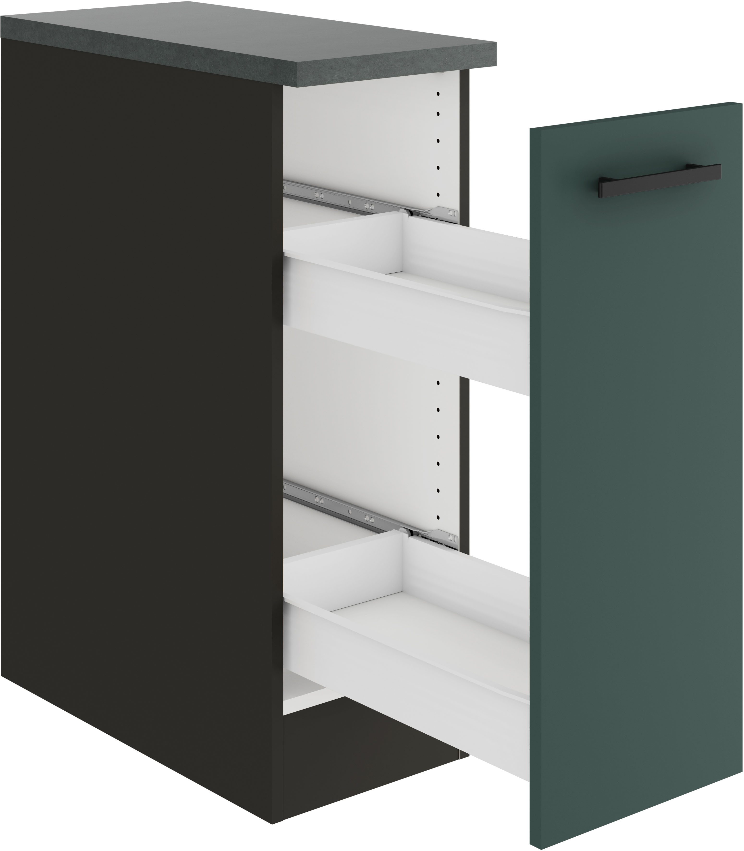 OPTIFIT Apothekerschrank Palma Breite 30 cm, Höhe 84,8 cm, Anbau-und Unterbau möglich