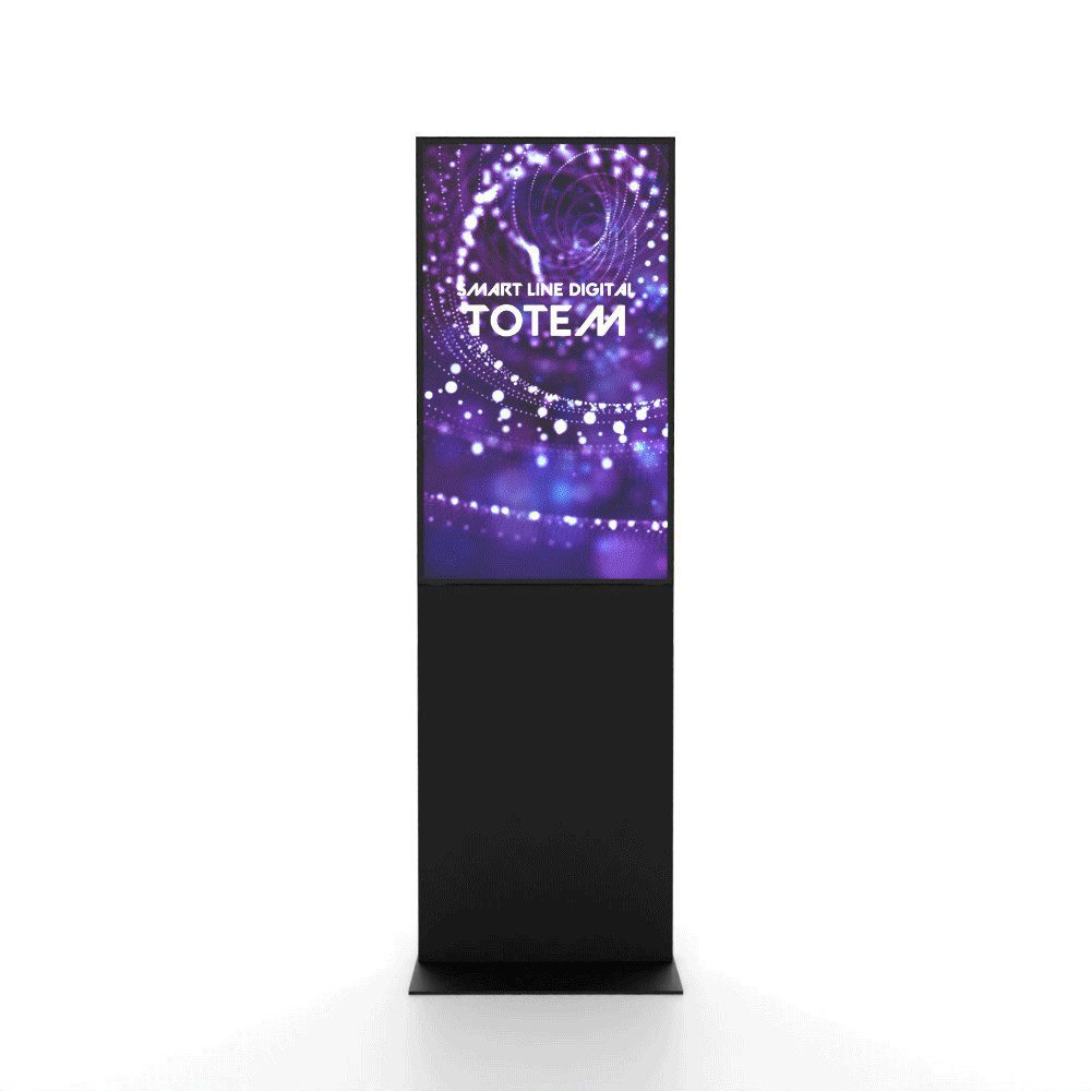 Showdown Displays Einzelrahmen Showdown Displays Smart Line Digitale Infotstele mit Samsung-Bildschir, (1 St)