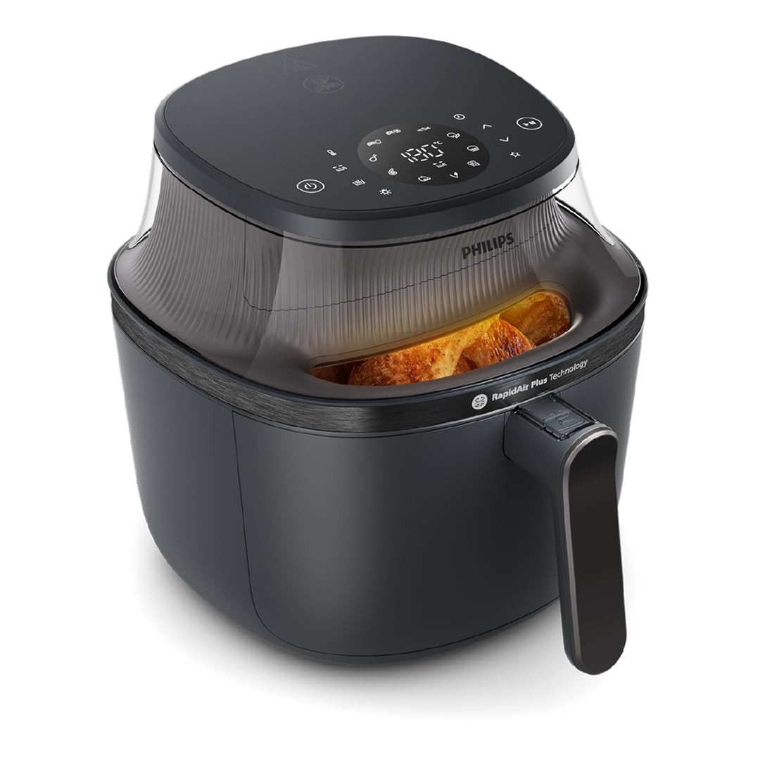 Philips Fritteuse NA330/00 XL, XL Heißluftfritteuse mit 16 Automatikprogrammen und Touchscreen