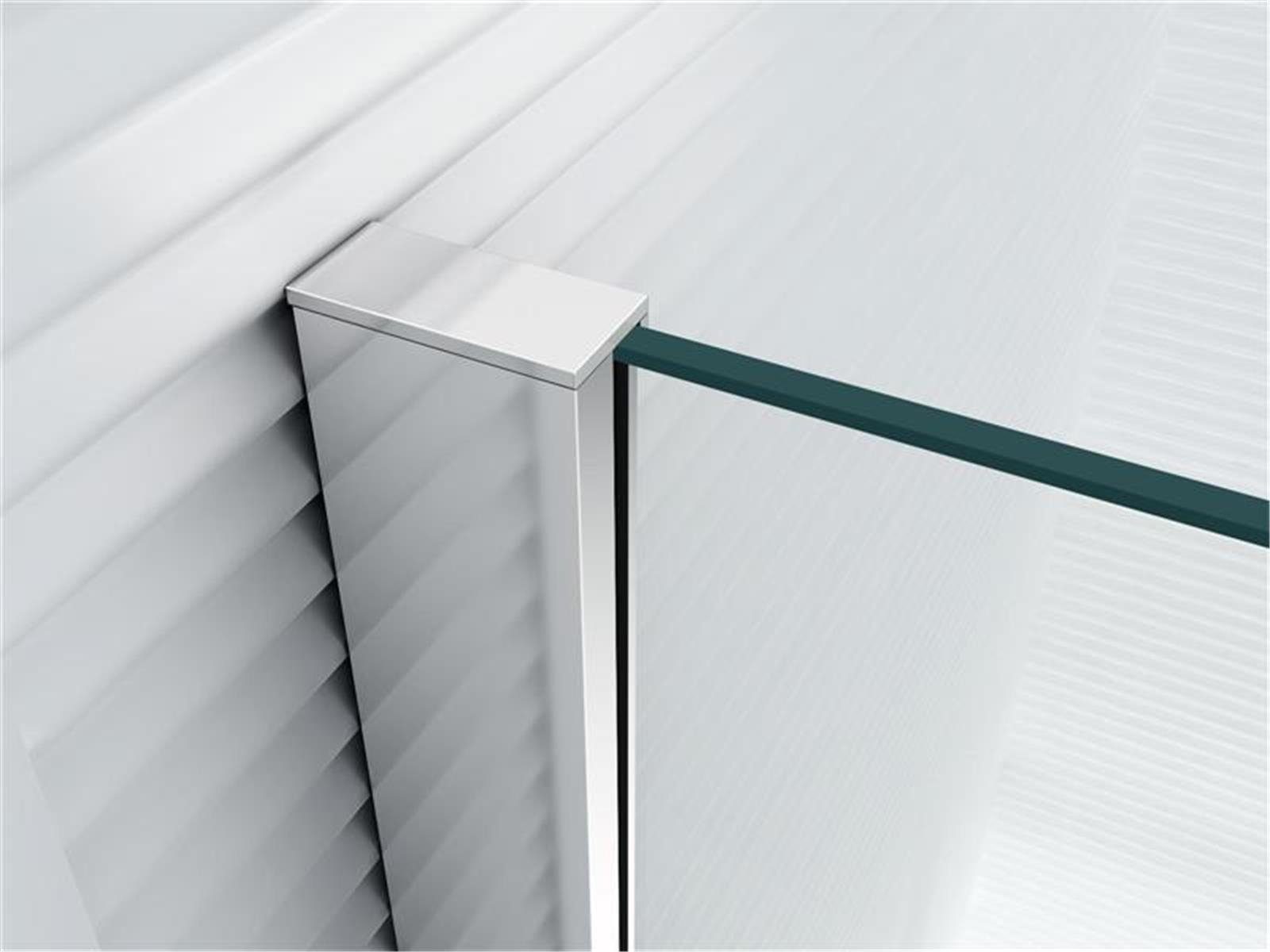 Glaszentrum Hagen Eckdusche Glaszentrum Hagen 100x135x195 cm Apollon Eckduschkabine, BxT: 100x100 cm, ESG Glas