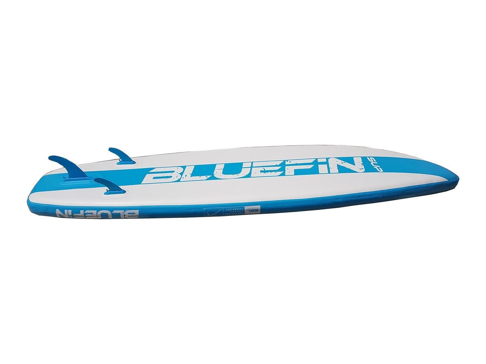 Cruise SUP SUP-Board 12' V3.0, Kit (366cm) mit Bluefin Kajak 2020 Modell (Set) Conversion Freizeit-Paddleboard,