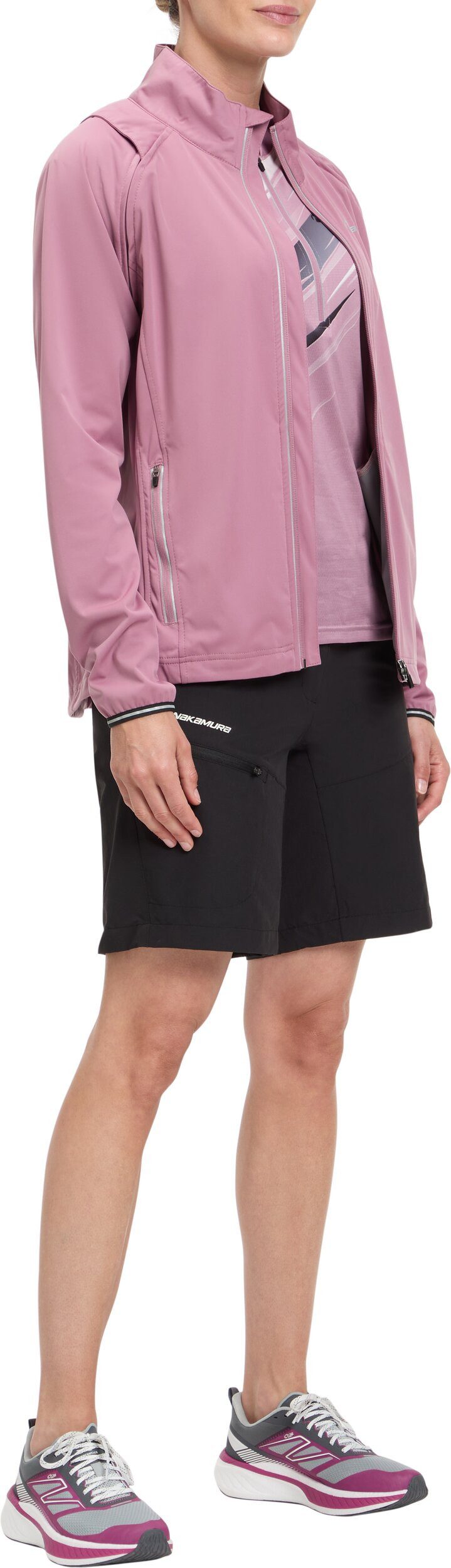 NAKAMURA Funktionsjacke Da.-Funktions-Jacke Akrona III wms VIOLET