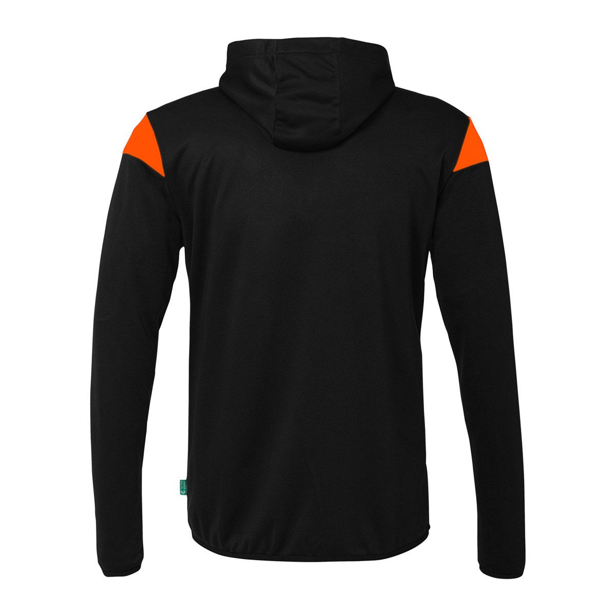 uhlsport Trainingsjacke Kapuzenjacke Squad 27 Track (Full-Zip) schwarz/orange Herren