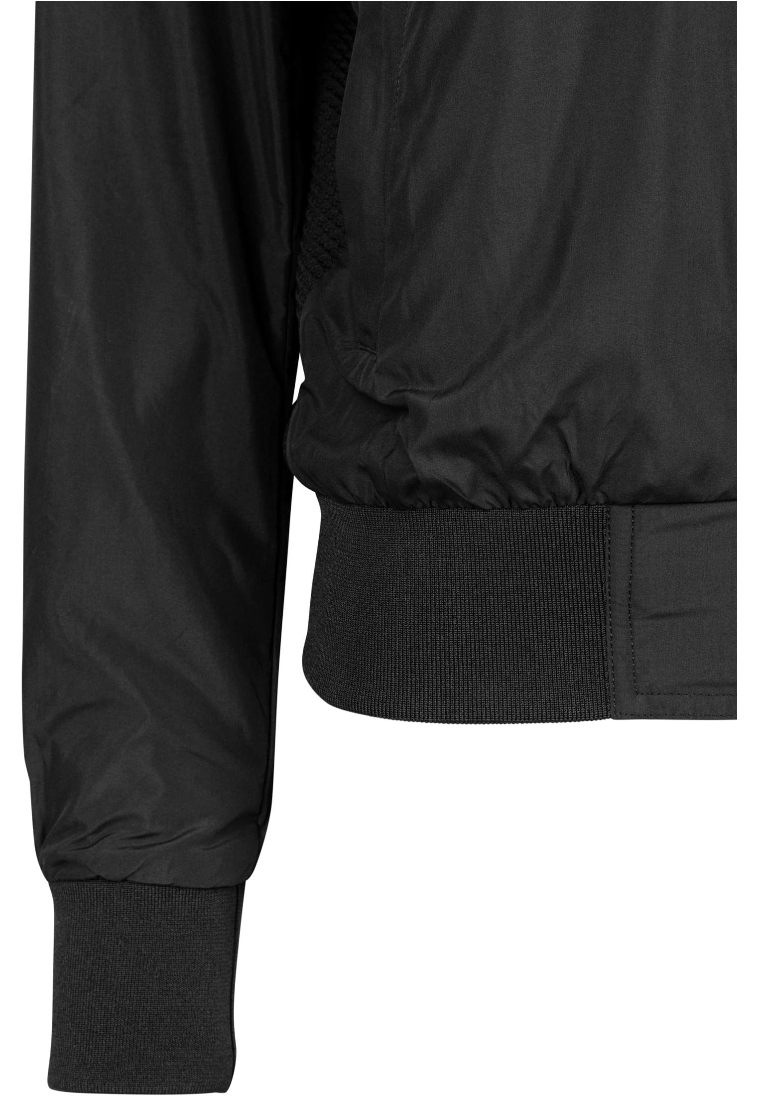 URBAN CLASSICS Outdoorjacke Damen Ladies Light black Jacket Bomber (1-St)