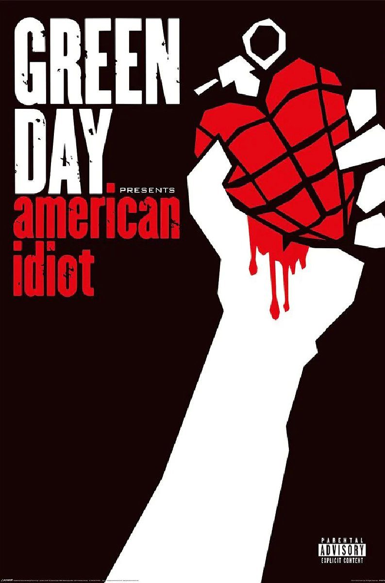PYRAMID Poster Green Day Poster American Idiot 61 x 91,5 cm