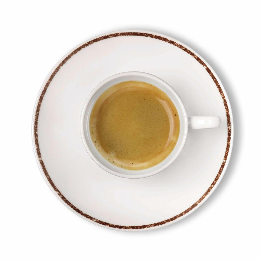 Ritzenhoff & Breker Espressotasse Espressoset Authentic Italian, 4-tlg., Porzellan