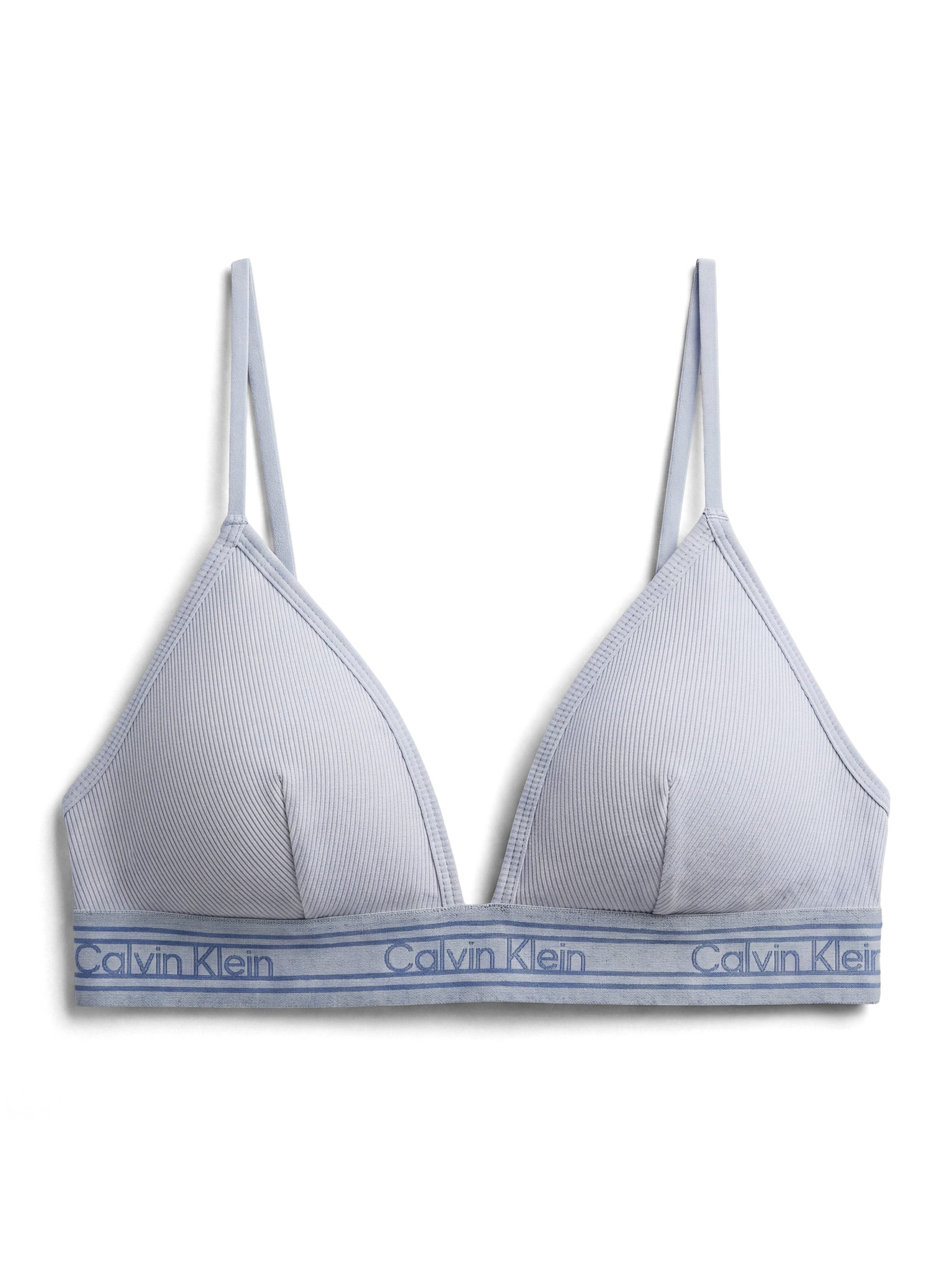 Calvin Klein Underwear Triangel-BH LIGHTLY LINED TRIANGLE mit CK-Logo am Bund