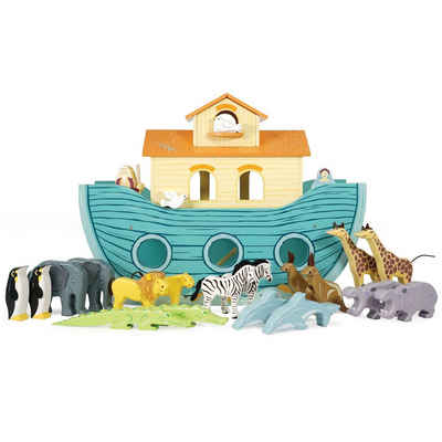 LeNoSa Игрушки-Schiff Große Arche Noah • Spielwelt inkl. Figuren • Holzspielzeug für Kinder, (23-tlg)