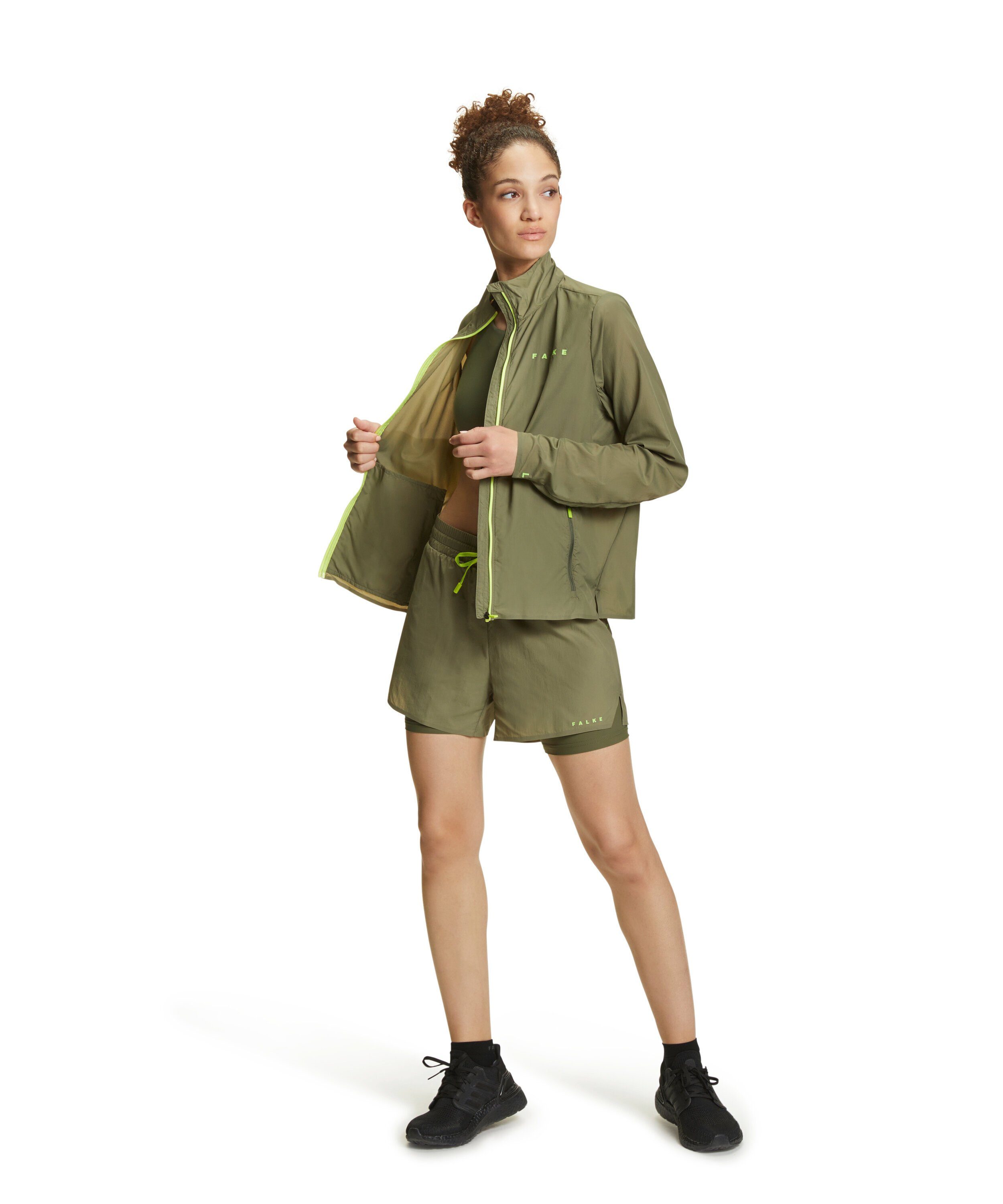 FALKE Laufjacke (1-St) winddicht & wasserabweisend