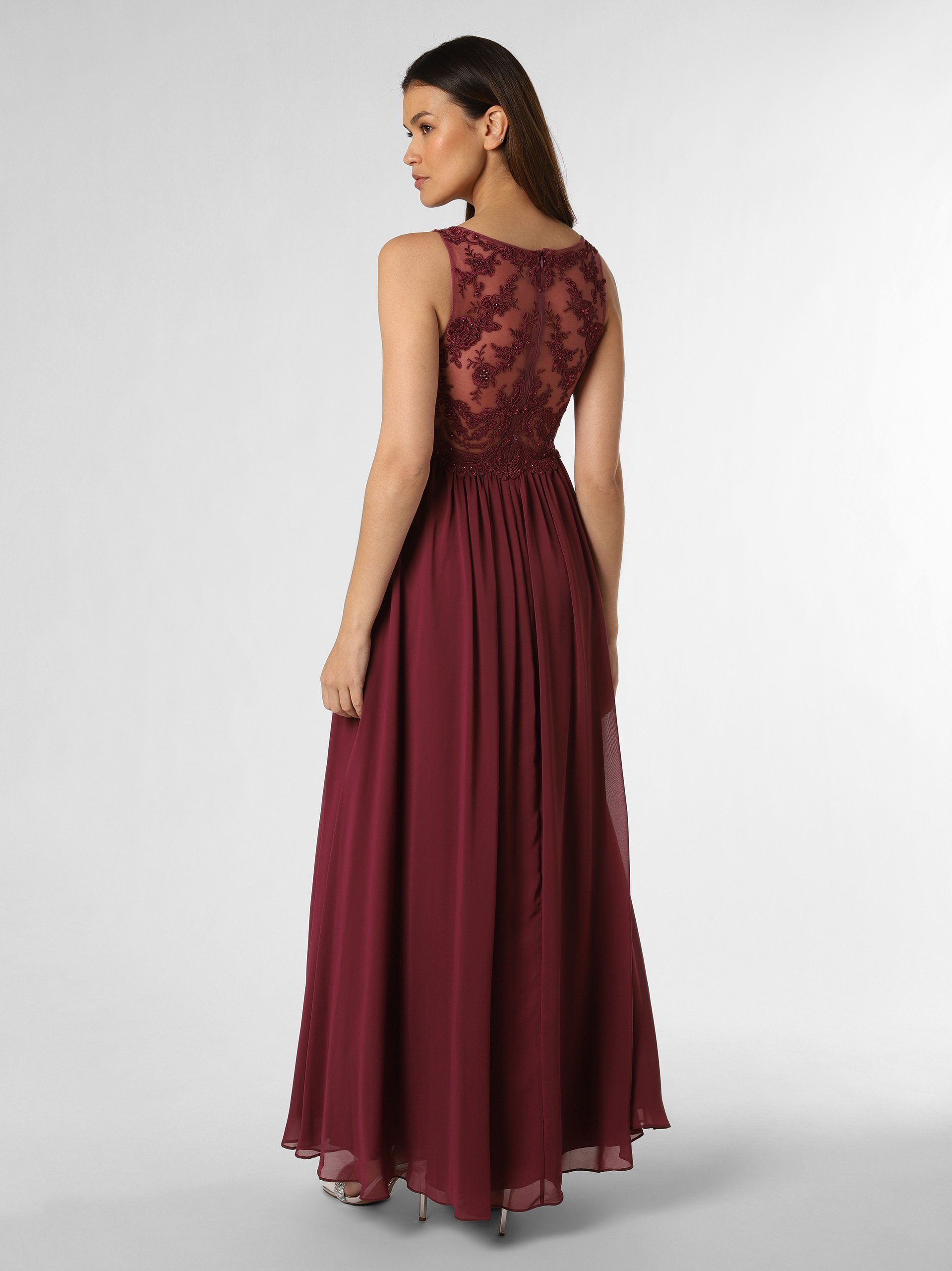 himbeer Abendkleid Laona