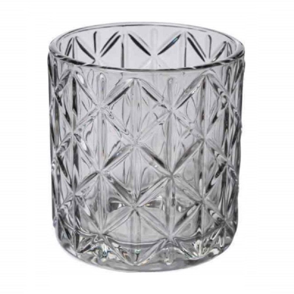 Sandra Rich Windlicht SANDRA RICH, "NOBLE" Teelichthalter, Teelichtglas 10cm