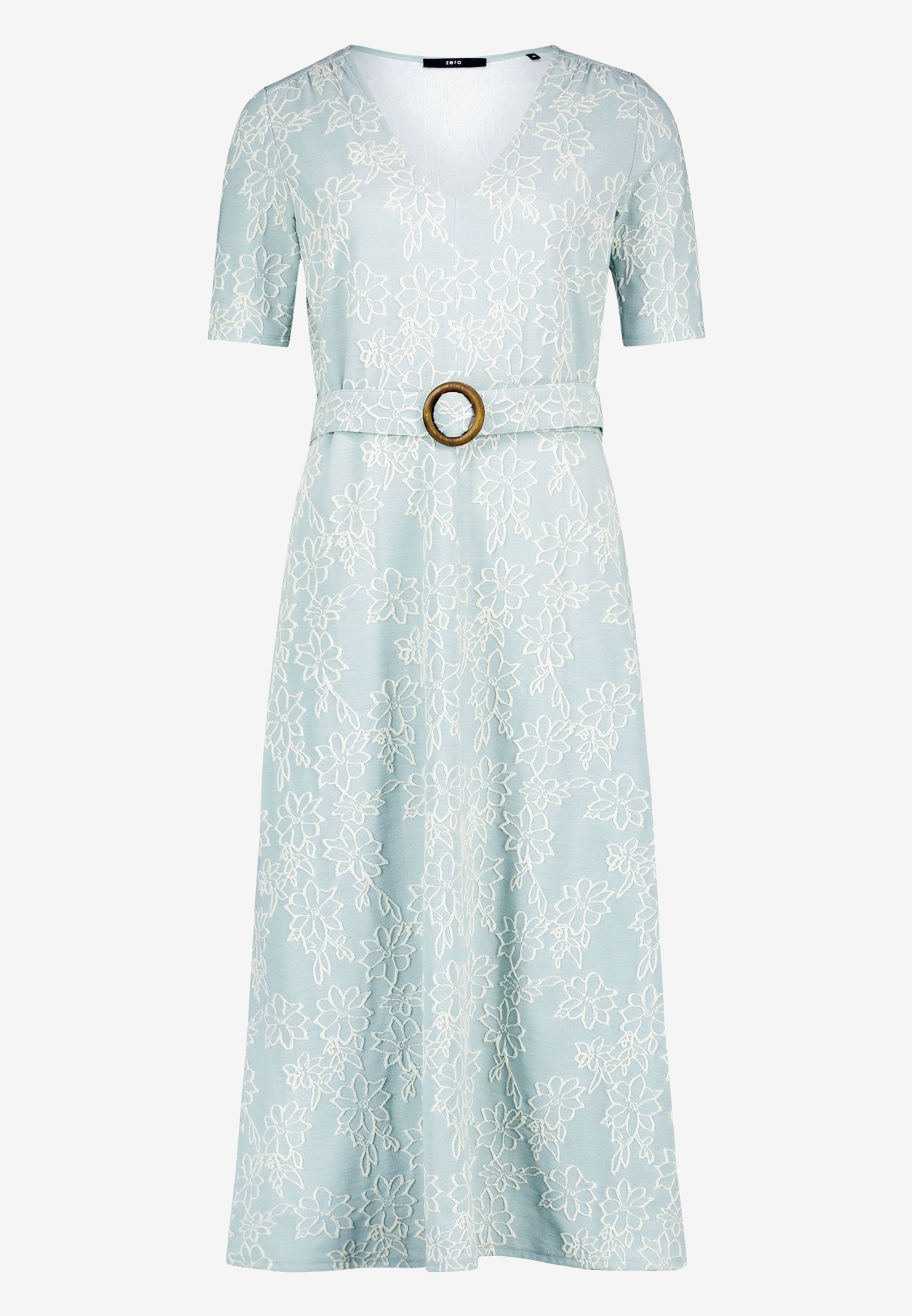 Midikleid Damen mit Gürtel