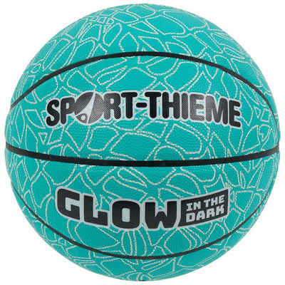 Sport-Thieme Basketball Basketball Glow in the Dark, Ermöglicht das Spiel zu jeder Tageszeit