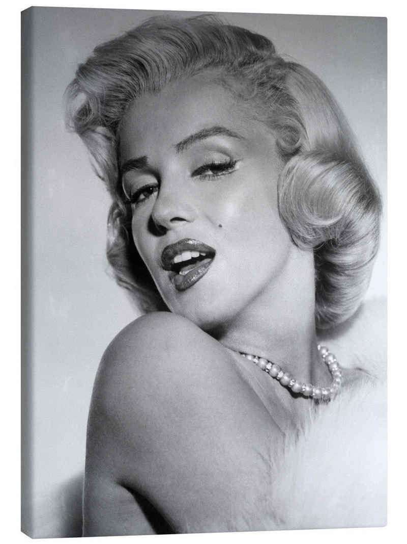 Posterlounge Leinwandbild Everett Collection, Marilyn Monroe, Wohnzimmer Fotografie