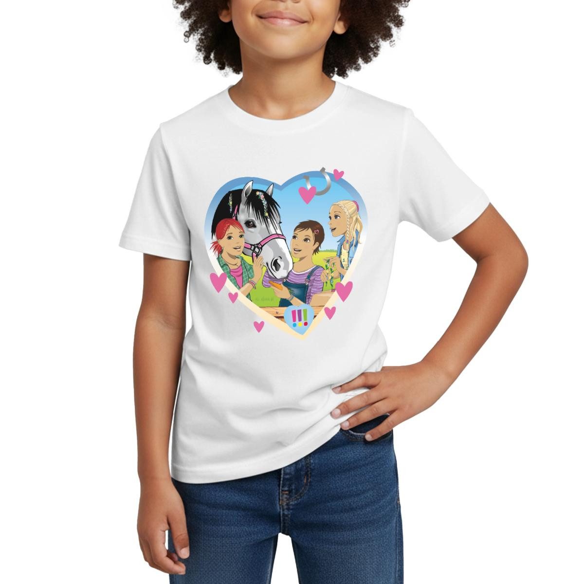 T-Shirt Die Drei Ausrufezeichen Einsatz Im Pferdestall Kinder T-Shirt