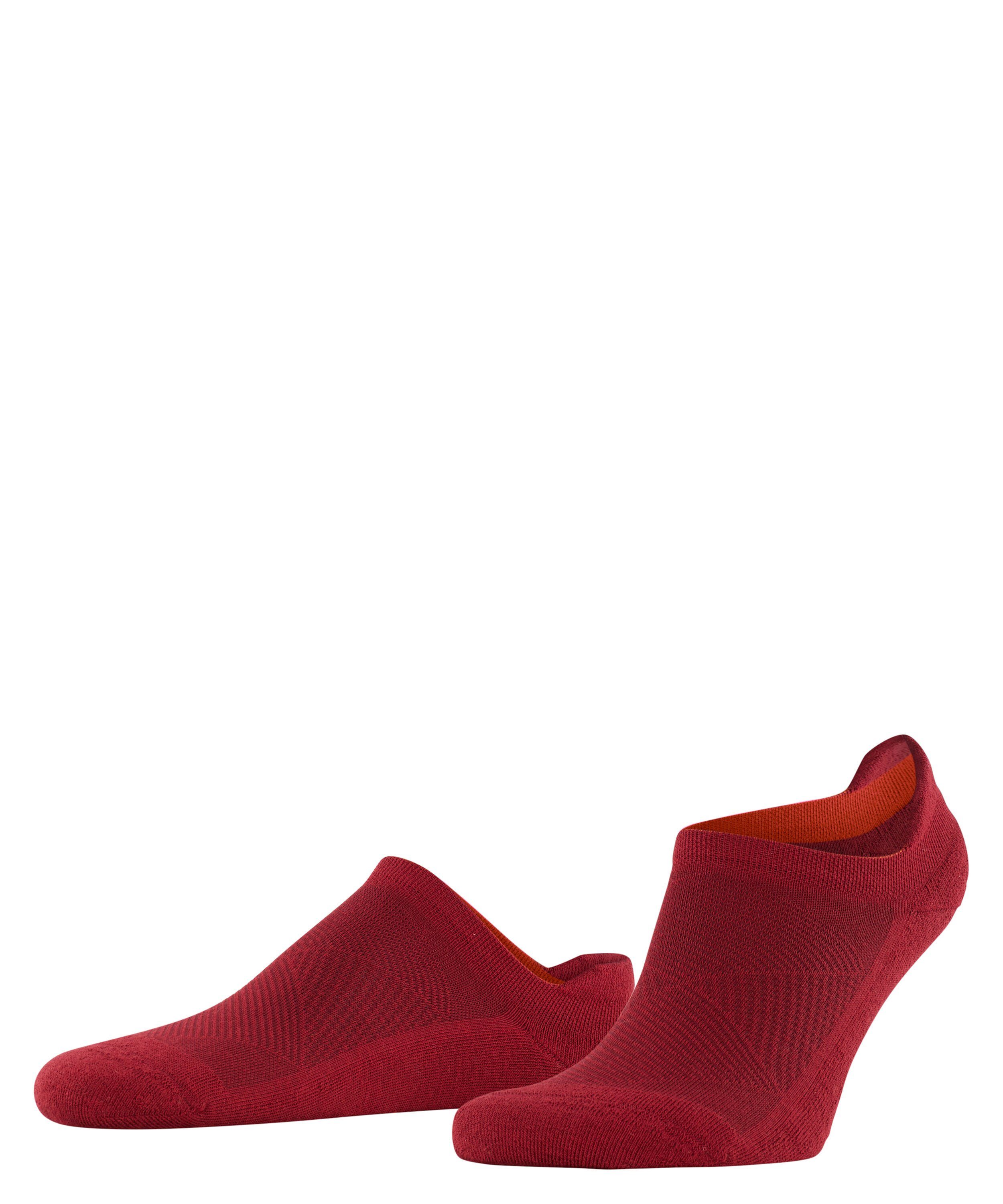 Athleisure (1-Paar) siena burnt Sneakersocken Burlington Material feuchtigkeitsregulierendem aus (8413)