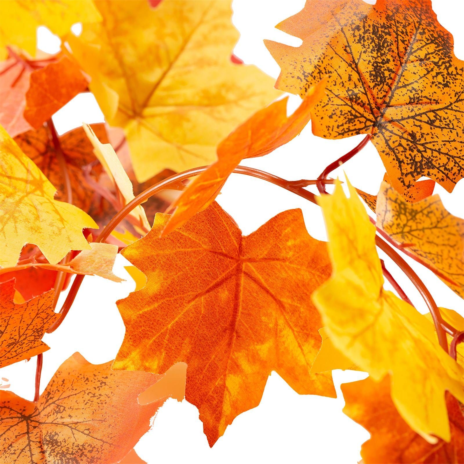 Kunstgirlande HERBST, IDIMEX, Höhe 5 cm, Girlande mit Ahornblättern aus Kun günstig online kaufen