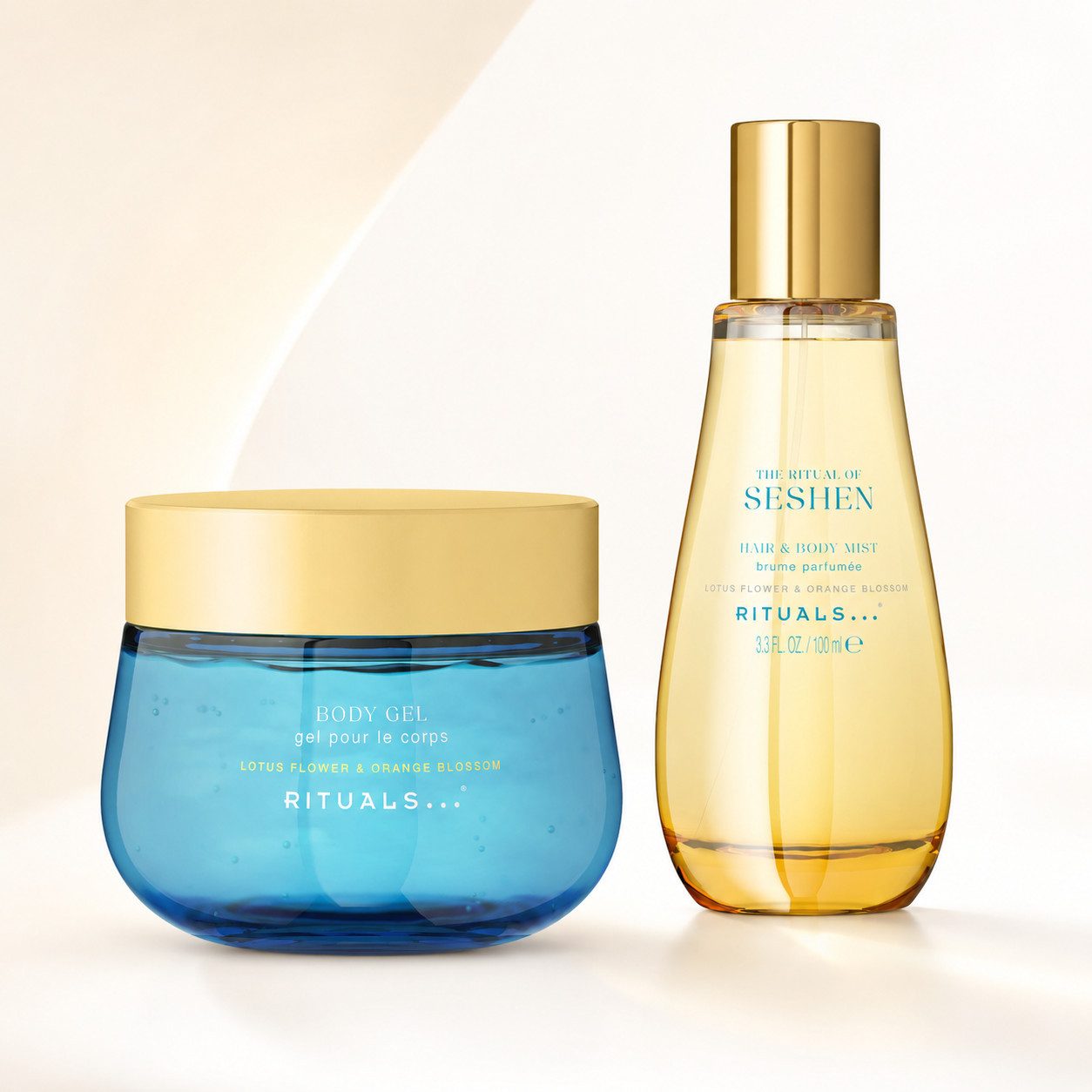 Rituals Körperspray Rituals The Ritual of Seshen Pflege & Duft Duo, Erfrischendes Seshen Duo für Körper und Haar