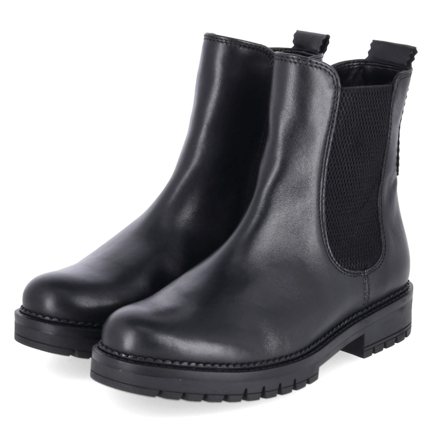 Gabor Gabor 8024.02.001 Damen Glattleder black Schlupfstiefel