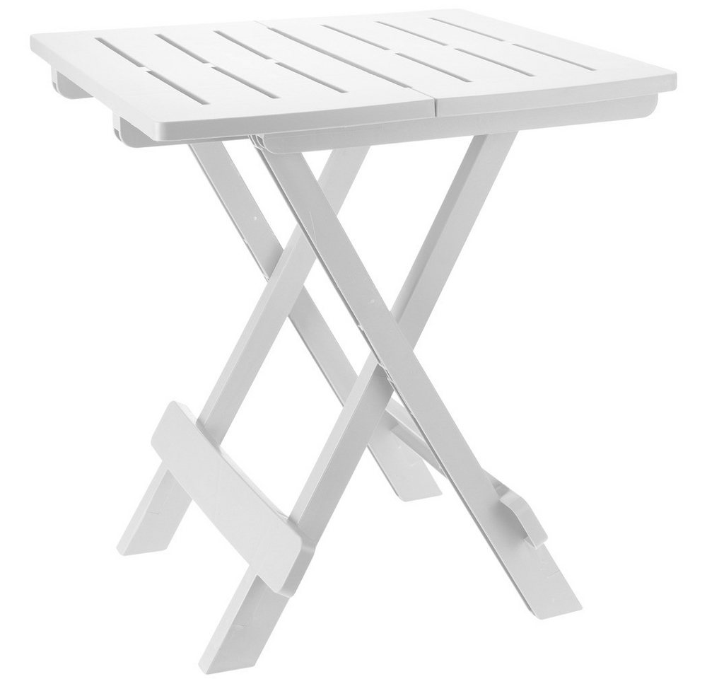 Progarden Gartentisch Kunststoff Beistelltisch kleiner Klapptisch Gartentisch Tisch Camping (funktional), keine