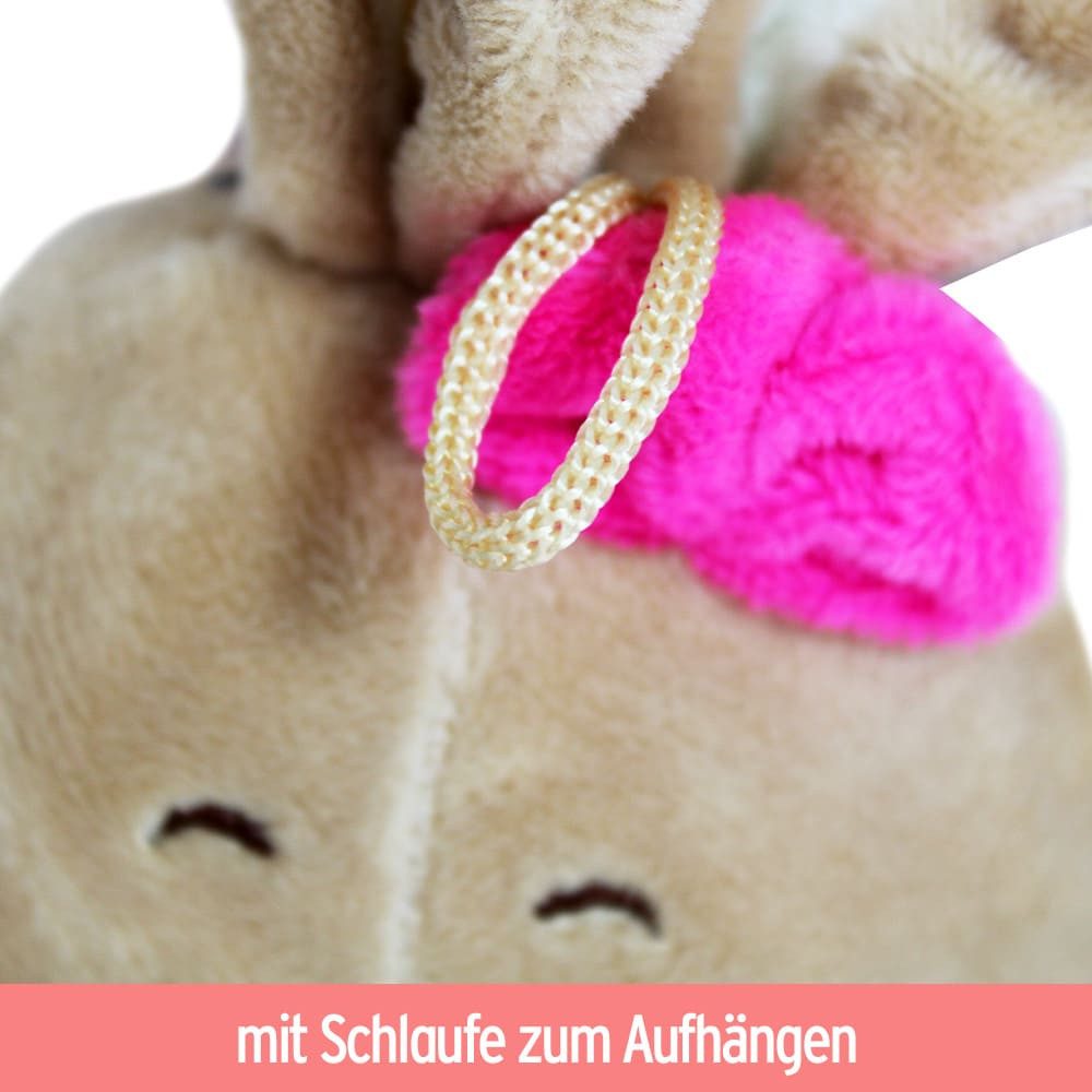 Rasehorn Kuscheltier Plüsch Hase Ostern mit Oberteil - ca. 33 cm (1-St)