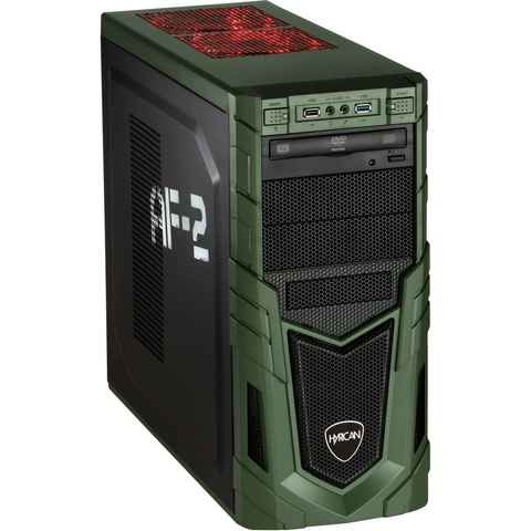 Hyrican Military 6575 Gaming-PC (Intel Core i5 10400F, RX 550, 16 GB RAM, 1000 GB HDD, 480 GB SSD, Luftkühlung)