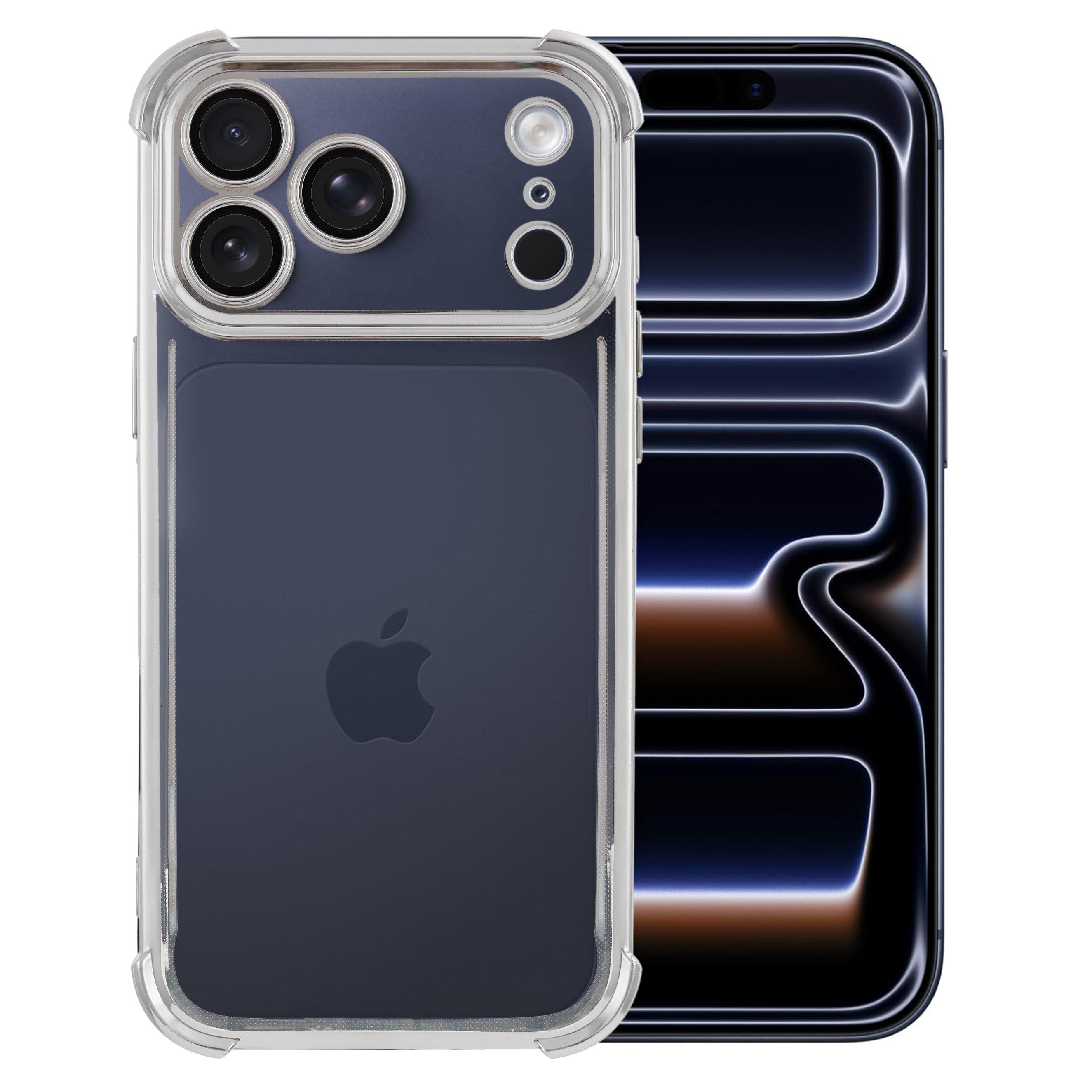 CLM-Tech Handyhülle Transparent für iPhone 17 / iPhone 17 Pro / Pro Max / Air, TPU Gummi, Kratzfest, stoßsicher, schmutzabweisend