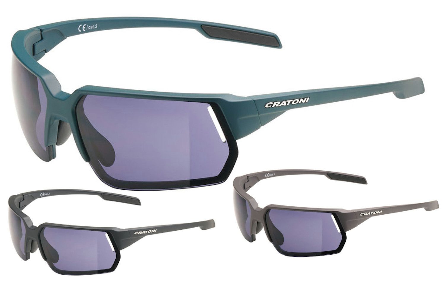 Cratoni Fahrradbrille C-Lite Color+ Lifestyle Sonnenbrille Sportbrille