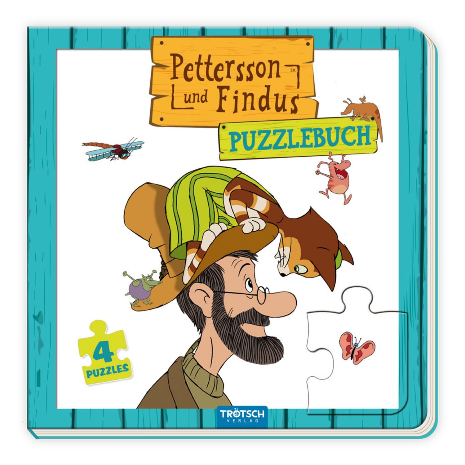 Trötsch Pettersson und Findus Pappenbuch Puzzlebuch / diverse