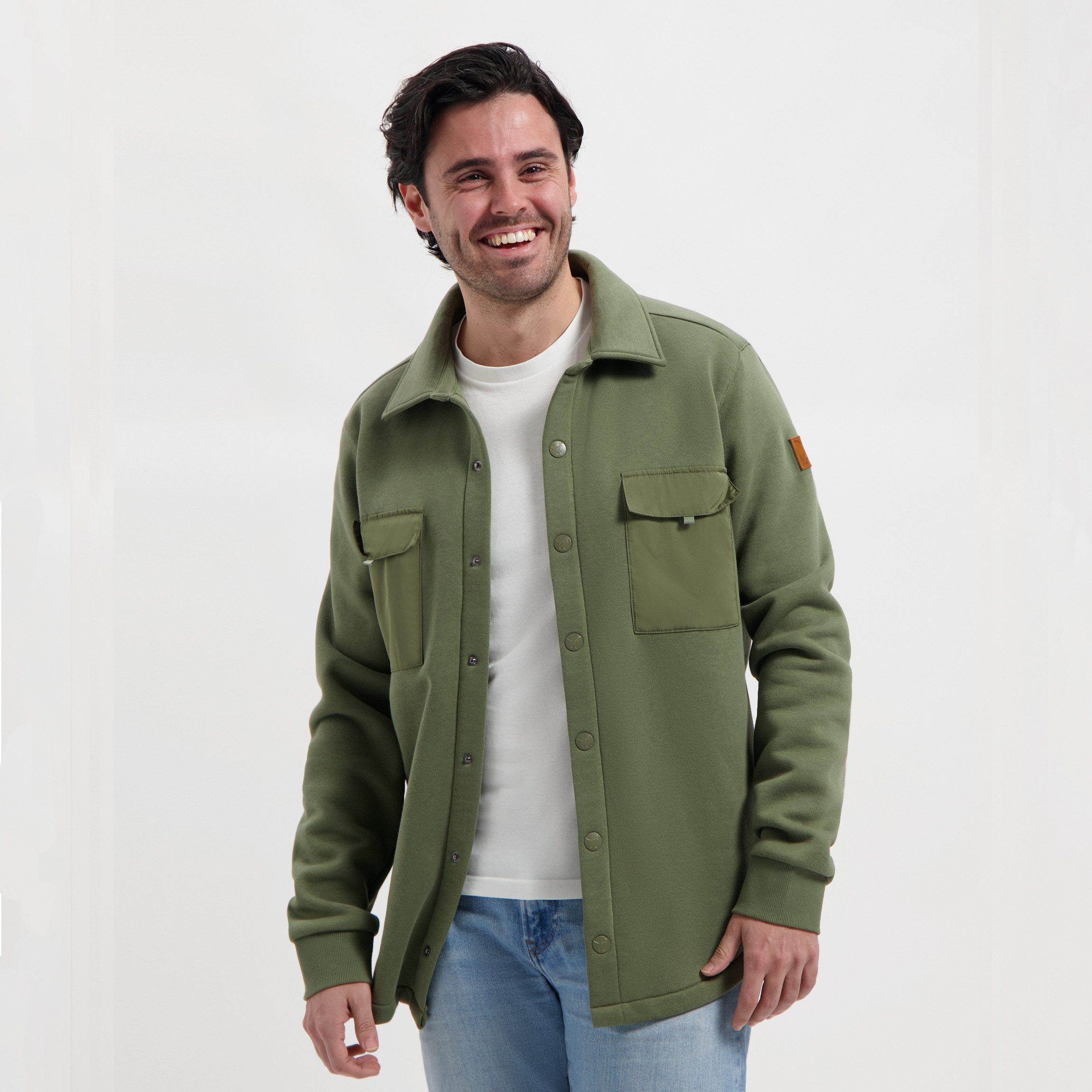 MGO Strickjacke MGO Luke Cardigan Men Green XL