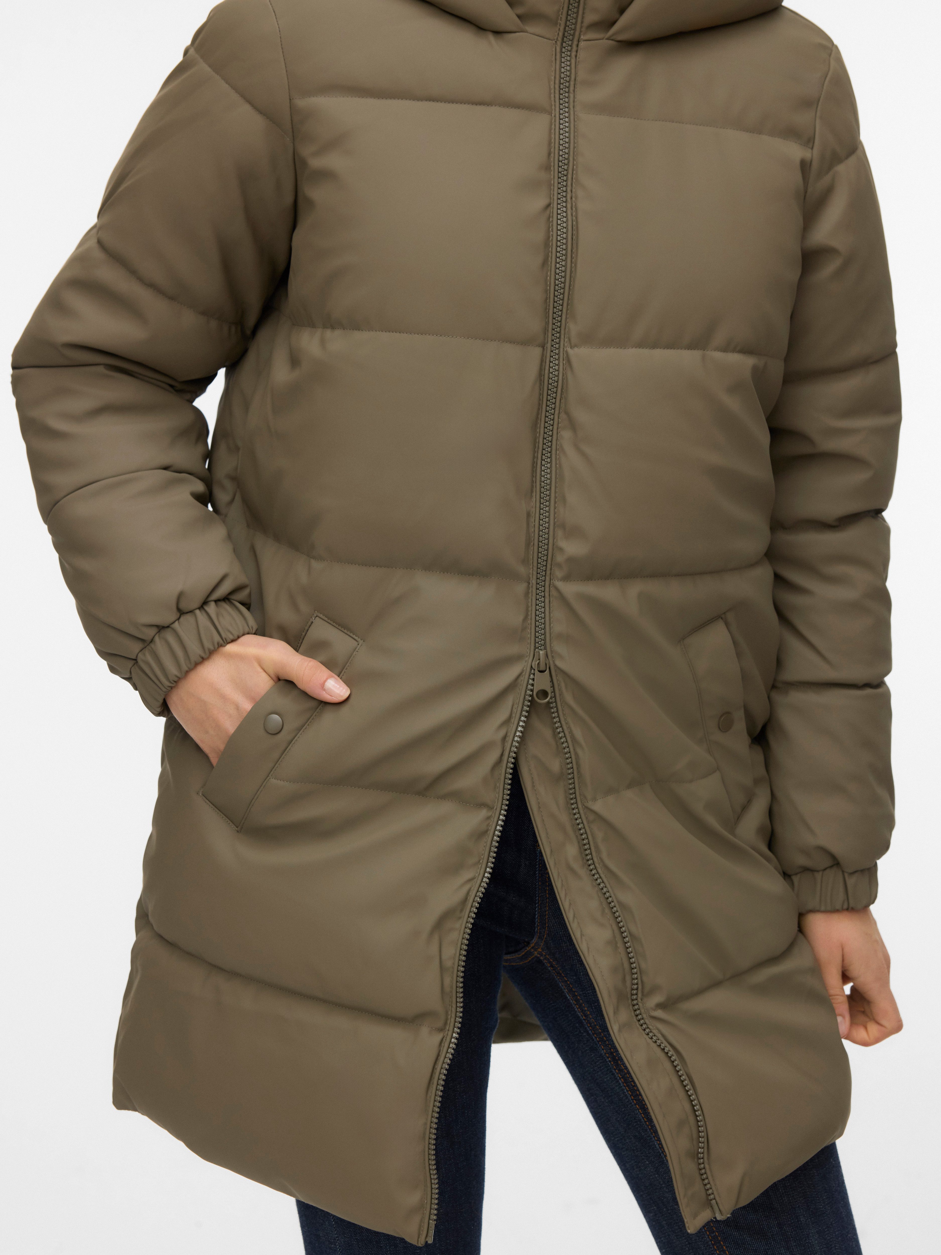 Vero Moda Steppmantel VMGRETAFIE 3/4 COATED JACKET NOOS