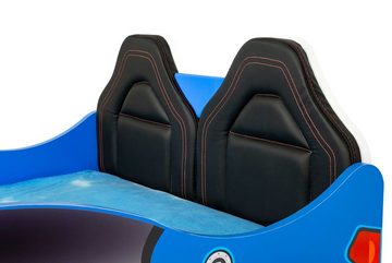 Möbel-Zeit Kinderbett Autobett Lambo RS-2 Seat mit Polster