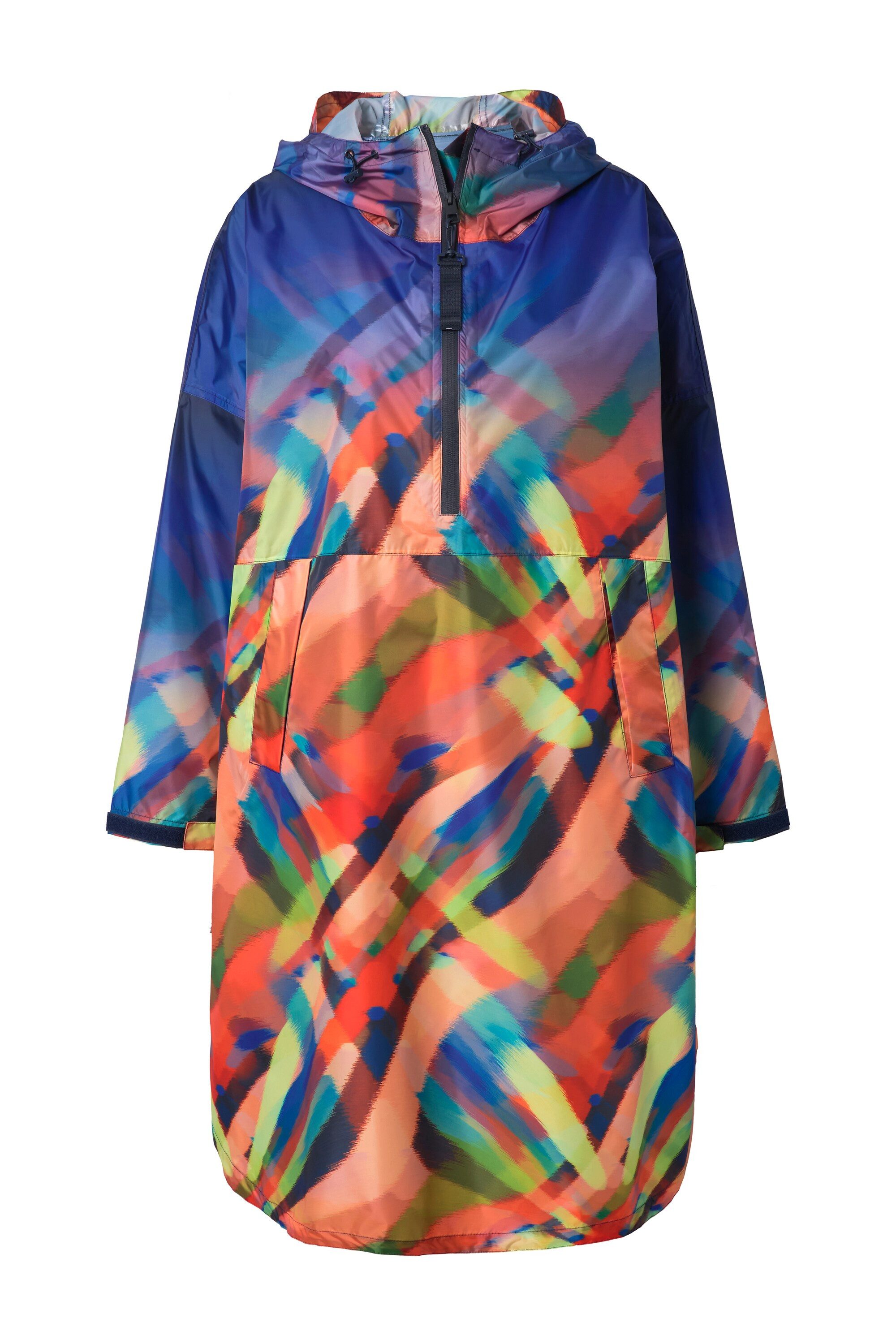 Laurasøn Funktionsjacke Funktions-Regencape Unisex Print Kapuze günstig online kaufen
