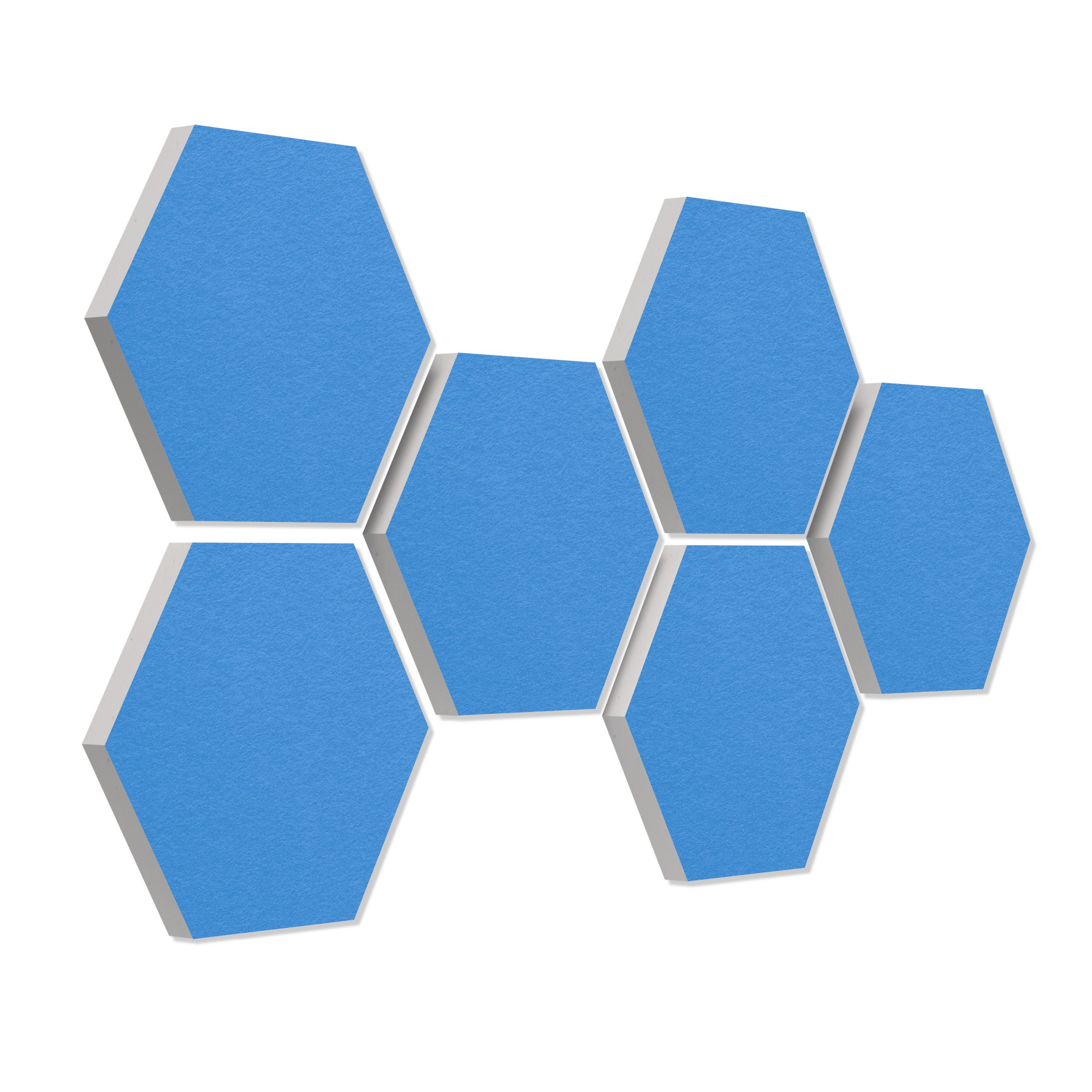 platino24 Akustikplatte 6 Absorber Wabenform Basic aus Basotect ® G+