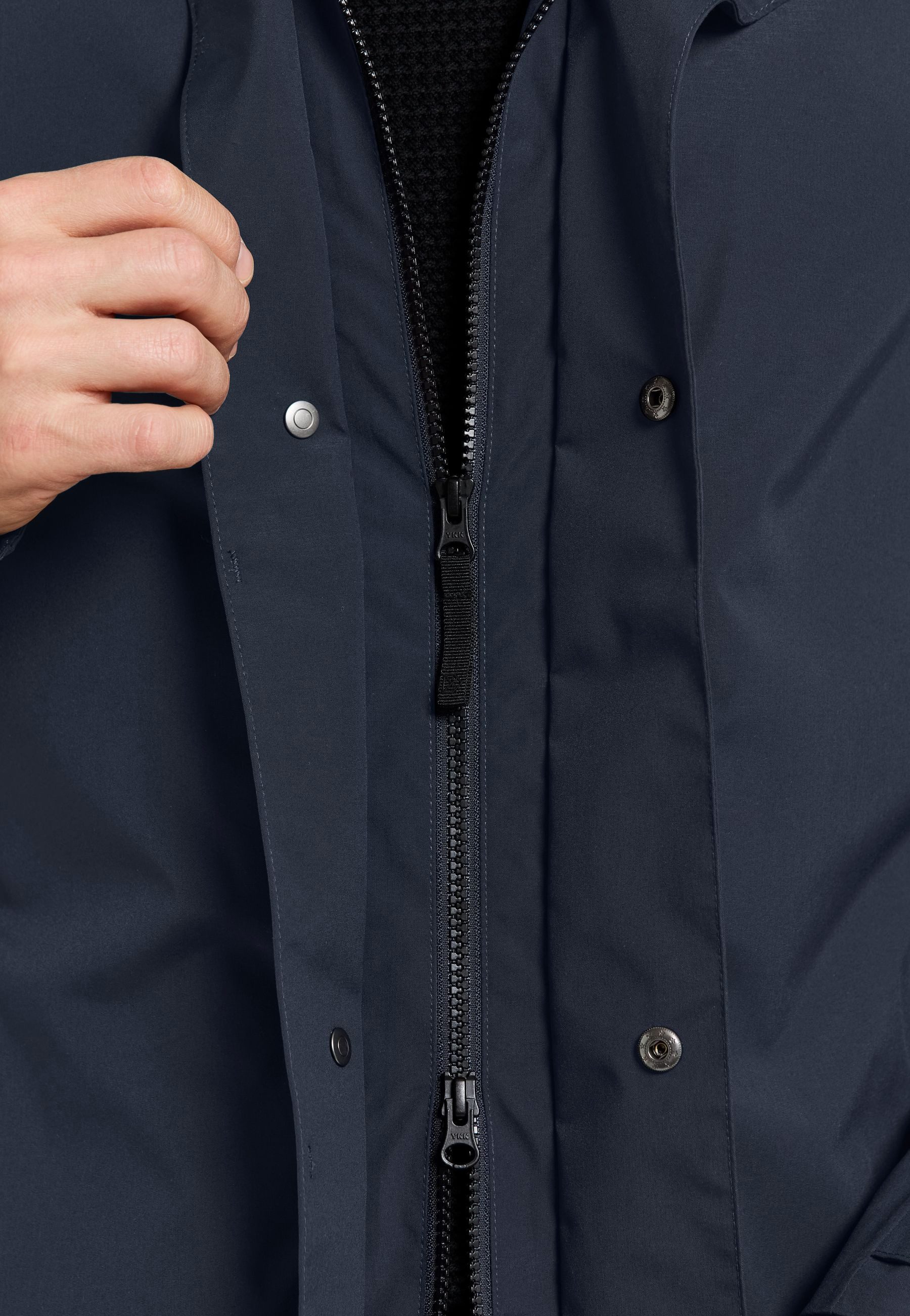 Didriksons Parka George Parka mit Kapuze mit Taschen